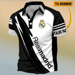 Real Madrid – Polo Nuevo estilo con Nombre Personalizado