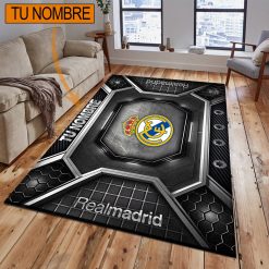 Real Madrid – Alfombra Edición Especial con Nombre Personalizado