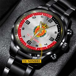 Real Mallorca – Reloj de acero Edición Especial con Nombre Personalizado