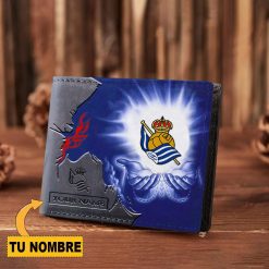 Real Sociedad – Cartera Nuevo estilo con Nombre Personalizado