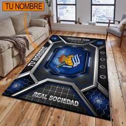 Real Sociedad – Alfombra Edición Especial con Nombre Personalizado