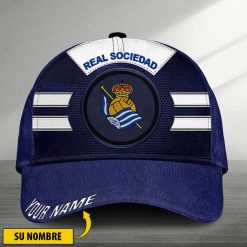 Real Sociedad – Gorra casual de nuevo estilo con Nombre Personalizado