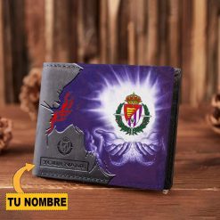 Real Valladolid – Cartera Nuevo estilo con Nombre Personalizado