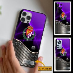 Real Valladolid – Funda para móvil Edición Especial con Nombre Personalizado