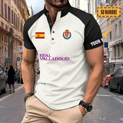 Real Valladolid – Polo Deportivo Nuevo estilo con Nombre Personalizado