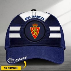Real Zaragoza – Gorra casual de nuevo estilo con Nombre Personalizado