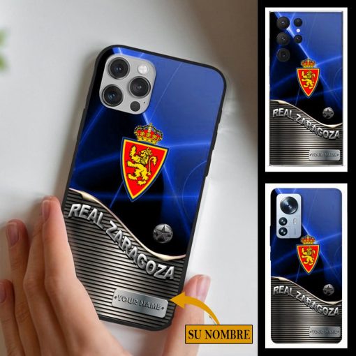 Real Zaragoza – Funda para móvil Edición Especial con Nombre Personalizado