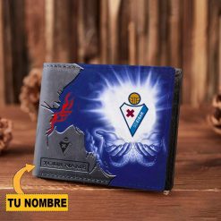 SD Eibar – Cartera Nuevo estilo con Nombre Personalizado