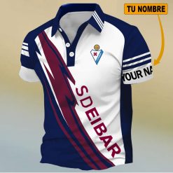 SD Eibar – Polo Nuevo estilo con Nombre Personalizado