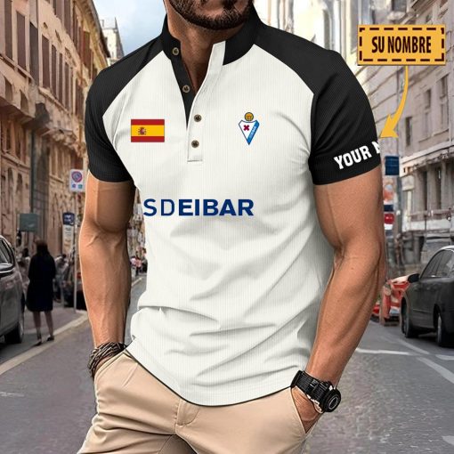 SD Eibar – Polo Deportivo Nuevo estilo con Nombre Personalizado