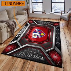 SD Huesca – Alfombra Edición Especial con Nombre Personalizado