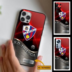 SD Huesca – Funda para móvil Edición Especial con Nombre Personalizado