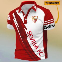 Sevilla FC – Polo Nuevo estilo con Nombre Personalizado