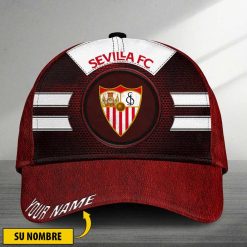 Sevilla FC – Gorra casual de nuevo estilo con Nombre Personalizado