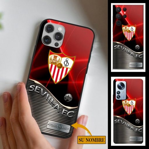 Sevilla FC – Funda para móvil Edición Especial con Nombre Personalizado