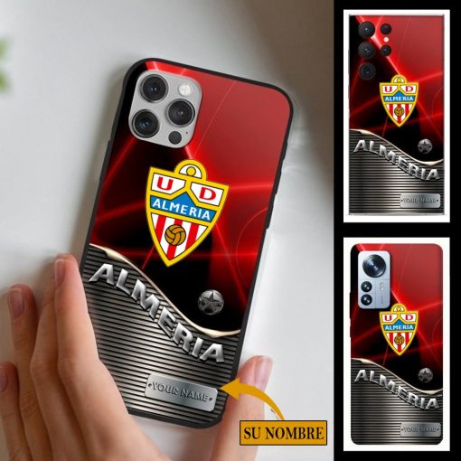 UD Almería – Funda para móvil Edición Especial con Nombre Personalizado