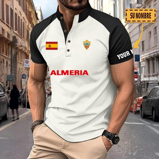 UD Almería – Polo Deportivo Nuevo estilo con Nombre Personalizado