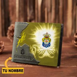 UD Las Palmas – Cartera Nuevo estilo con Nombre Personalizado