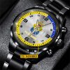 UD Las Palmas – Reloj de acero Edición Especial con Nombre Personalizado