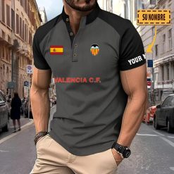Valencia CF – Polo Deportivo Nuevo estilo con Nombre Personalizado