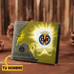 Villarreal CF – Cartera Nuevo estilo con Nombre Personalizado