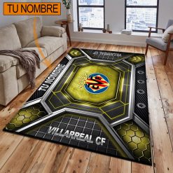 Villarreal CF – Alfombra Edición Especial con Nombre Personalizado