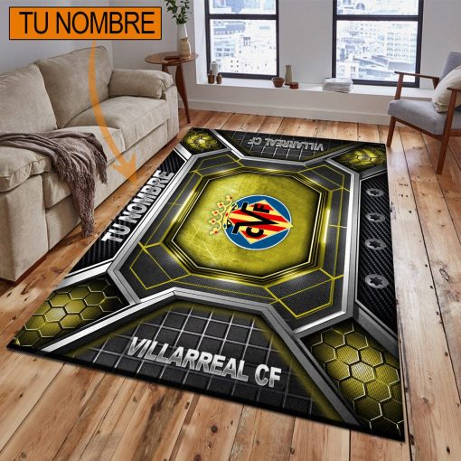 Villarreal CF – Alfombra Edición Especial con Nombre Personalizado