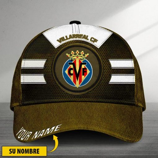 Villarreal CF – Gorra casual de nuevo estilo con Nombre Personalizado
