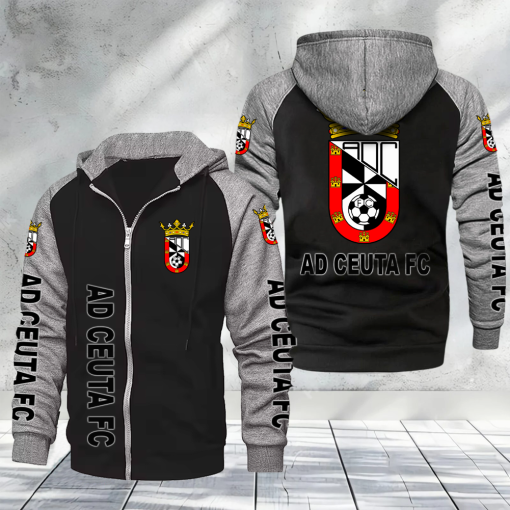 AD Ceuta FC – Hoodie raglán zip Edición Especial