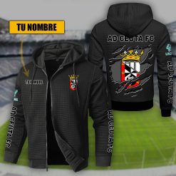 AD Ceuta FC – Hoodie de sport Edición Especial con Nombre Personalizado