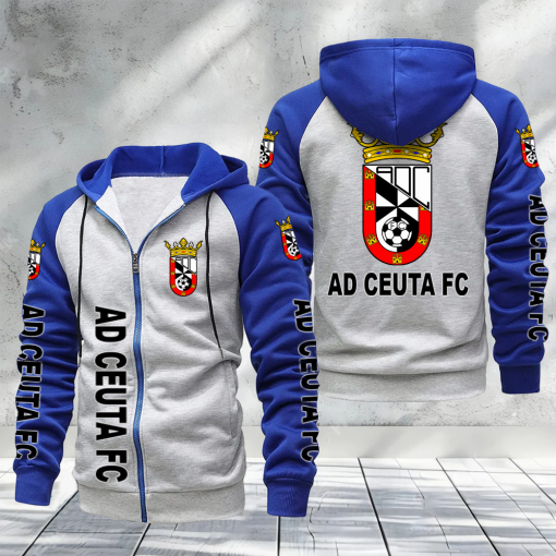 AD Ceuta FC – Hoodie raglán zip Edición Especial