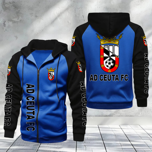 AD Ceuta FC – Hoodie raglán zip Edición Especial
