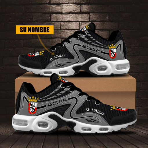 AD Ceuta FC – Zapatillas Air Max Plus BW Edición Especial con Nombre Personalizado