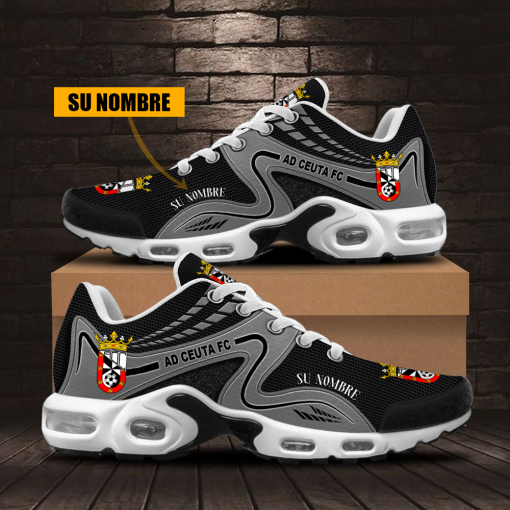 AD Ceuta FC – Zapatillas Air Max Plus BW Edición Especial con Nombre Personalizado