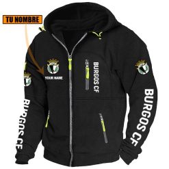 Burgos CF – Chaqueta con cremallera Edición Especial con Nombre Personalizado Burgos CF – Chaqueta con cremallera Edición Especial con Nombre Personalizado