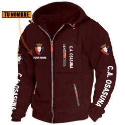 CA Osasuna – Chaqueta con cremallera Edición Especial con Nombre Personalizado CA Osasuna – Chaqueta con cremallera Edición Especial con Nombre Personalizado