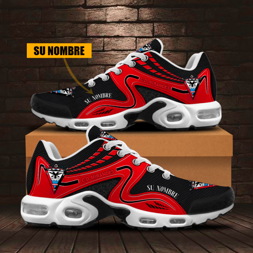 CD Mirandés – Zapatillas Air Max Plus BW Edición Especial con Nombre Personalizado