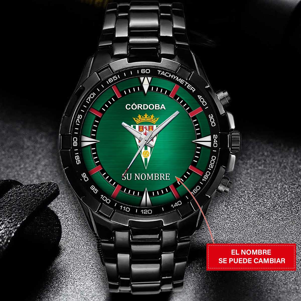 Córdoba CF – Reloj Estelar – Edición para Fans (Hombre) con Nombre Personalizado Córdoba CF – Reloj Estelar – Edición para Fans (Hombre) con Nombre Personalizado