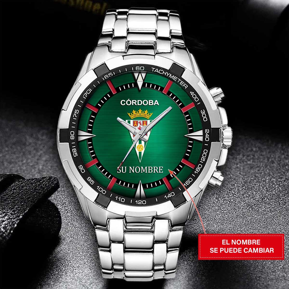 Córdoba CF – Reloj Estelar – Edición para Fans (Hombre) con Nombre Personalizado Córdoba CF – Reloj Estelar – Edición para Fans (Hombre) con Nombre Personalizado