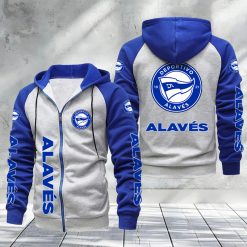 Deportivo Alavés – Hoodie raglán zip Edición Especial
