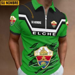 Elche CF – Polo con cremallera Edición Especial con Nombre Personalizado