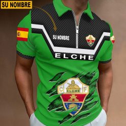 Elche CF – Polo con cremallera Edición Especial con Nombre Personalizado