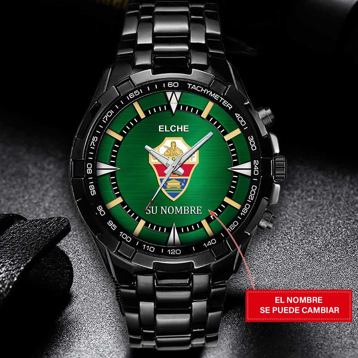 Elche CF – Reloj Estelar – Edición para Fans (Hombre) con Nombre Personalizado Elche CF – Reloj Estelar – Edición para Fans (Hombre) con Nombre Personalizado