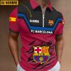 FC Barcelona – Polo con cremallera Edición Especial con Nombre Personalizado