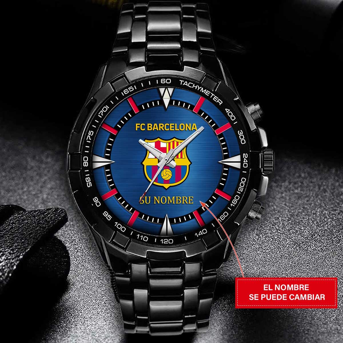 FC Barcelona – Reloj Estelar – Edición para Fans (Hombre) con Nombre Personalizado FC Barcelona – Reloj Estelar – Edición para Fans (Hombre) con Nombre Personalizado