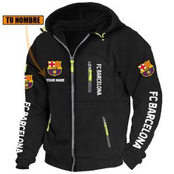 FC Barcelona – Chaqueta con cremallera Edición Especial con Nombre Personalizado
