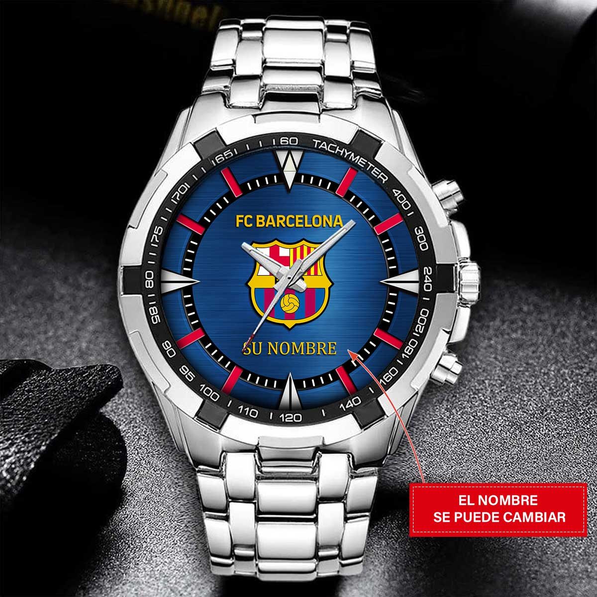 FC Barcelona – Reloj Estelar – Edición para Fans (Hombre) con Nombre Personalizado FC Barcelona – Reloj Estelar – Edición para Fans (Hombre) con Nombre Personalizado