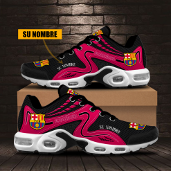 FC Barcelona – Zapatillas Air Max Plus BW Edición Especial con Nombre Personalizado