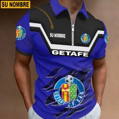 Getafe CF – Polo con cremallera Edición Especial con Nombre Personalizado