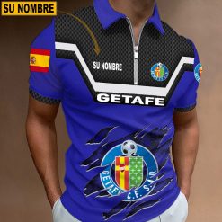 Getafe CF – Polo con cremallera Edición Especial con Nombre Personalizado